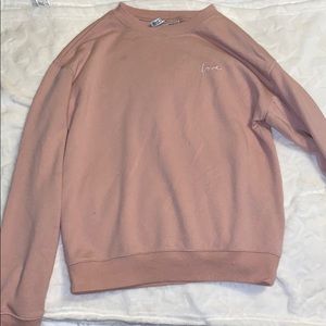 HM EMBROIDERED CREWNECK